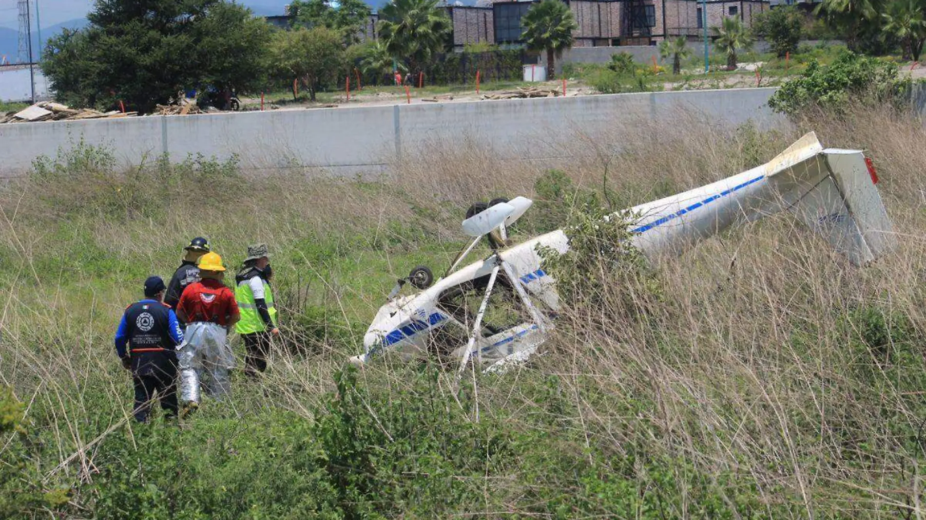 Desplome de de avioneta en Morelos  2